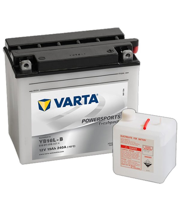 АКУМУЛАТОР 12V 019 (AH) VARTA POWERSPORTS FRESHPACK