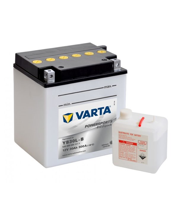 АКУМУЛАТОР 12V 030 (AH) VARTA POWERSPORTS FRESHPACK