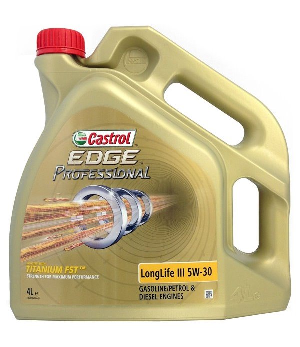 МАСЛО ДВИГАТЕЛНО CASTROL EDGE PROFESSIONAL LONG LIFE III 5W30 4Л.