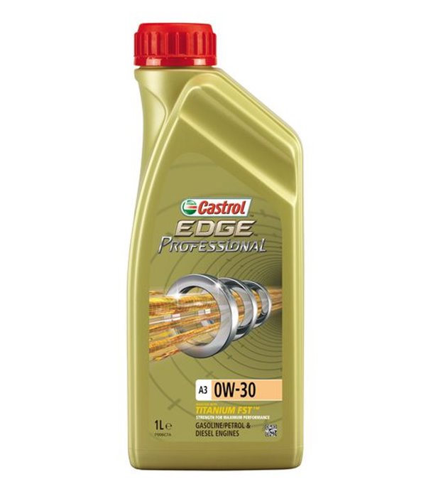 МАСЛО ДВИГАТЕЛНО CASTROL EDGE PROFESSIONAL A3 0W30 1Л.