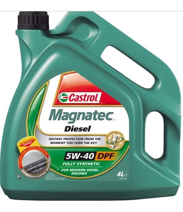 МАСЛО ДВИГАТЕЛНО CASTROL MAGNATEC DIESEL 5W40 4Л.