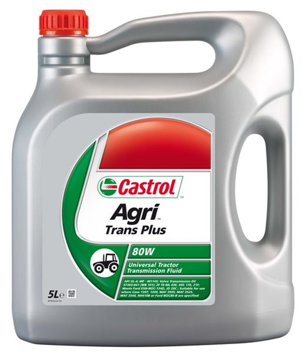 МАСЛО ТРАНСМИСИОННО CASTROL AGRI TRANS PLUS 80W 5Л.