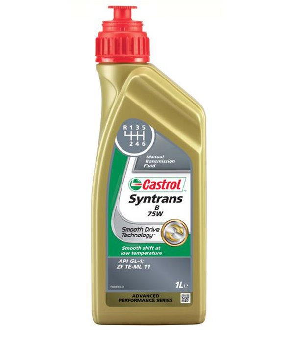 МАСЛО ТРАНСМИСИОННО CASTROL SYNTRANS B 75W 1Л.