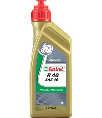 МАСЛО ДВИГАТЕЛНО CASTROL R-40 за 4-тактови двигатели 1Л.