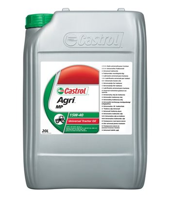 МАСЛО ДВИГАТЕЛНО CASTROL AGRI MP 15W40 20Л.