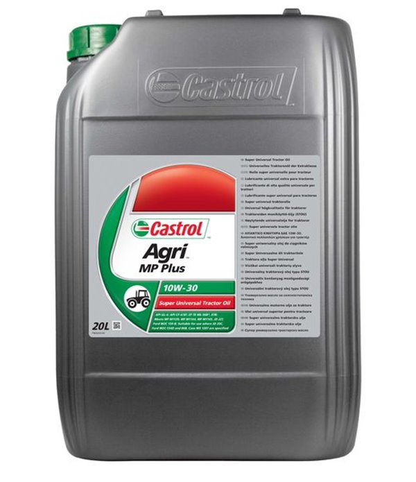 МАСЛО ДВИГАТЕЛНО CASTROL AGRI MP PLUS 10W30 20Л.