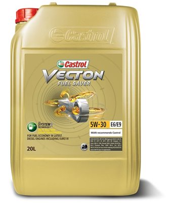 МАСЛО ДВИГАТЕЛНО CASTROL VECTON FS E6/E9 5W30 20Л.