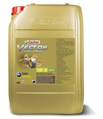 МАСЛО ДВИГАТЕЛНО CASTROL VECTON LD E6/E9 10W30 20Л.