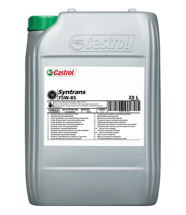 МАСЛО ТРАНСМИСИОННО CASTROL SYNTRANS 75W85 20Л.