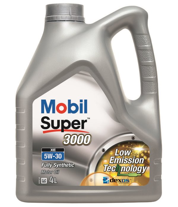 МАСЛО ДВИГАТЕЛНО MOBIL SUPER 3000 XE 5W30 4Л.