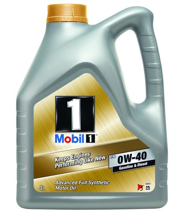 МАСЛО ДВИГАТЕЛНО MOBIL 1 0W40 4Л.