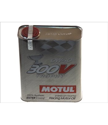 МАСЛО ДВИГАТЕЛНО MOTUL 300V TROPHY 0W40 2Л.