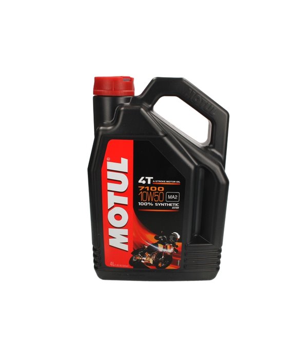 МАСЛО ДВИГАТЕЛНО MOTUL 7100 104098 за 4-тактови двигатели 10W50 4Л.