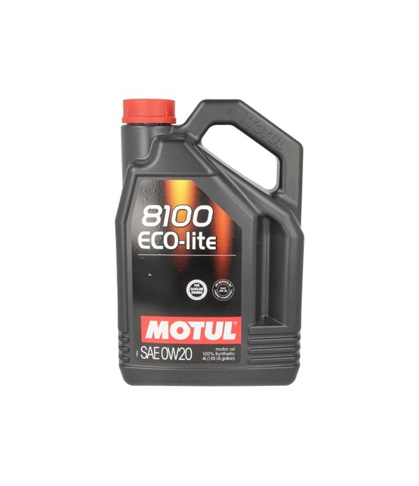 МАСЛО ДВИГАТЕЛНО MOTUL 8100 ECO-LITE 0W20 4Л.