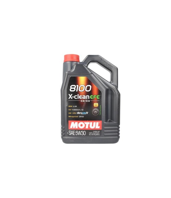 МАСЛО ДВИГАТЕЛНО MOTUL 8100 X-CLEAN EFE 5W30 5Л.