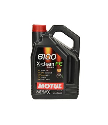 МАСЛО ДВИГАТЕЛНО MOTUL 8100 X-CLEAN FE 5W30 4Л.