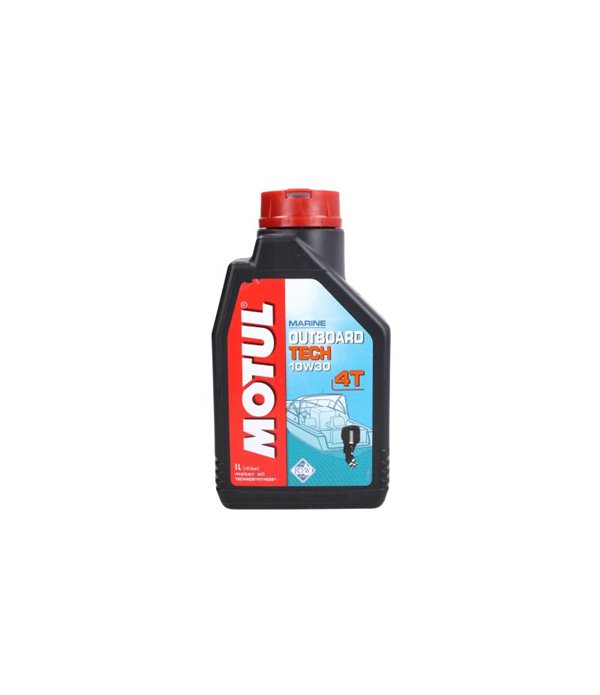 МАСЛО ДВИГАТЕЛНО MOTUL OUTBOARD TECH 4T 10W30 за 4-тактови двигатели 1Л.