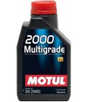 МАСЛО ДВИГАТЕЛНО MOTUL 2000 MGRD 20W50 208 Л.