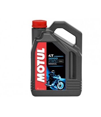 МАСЛО ДВИГАТЕЛНО MOTUL 3000 20W50 4T 4 Л.