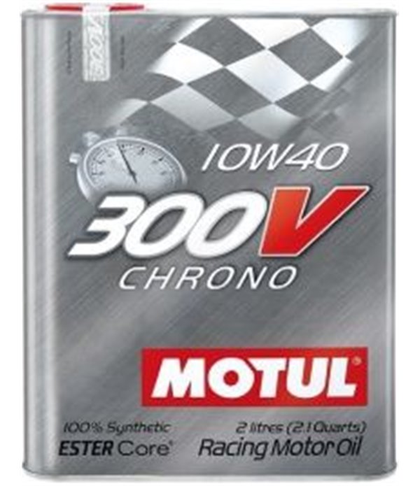 МАСЛО ДВИГАТЕЛНО MOTUL 300V CHRONO 10W40 20 Л.