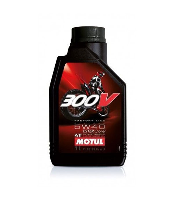 МАСЛО ДВИГАТЕЛНО MOTUL 300V FL OFF ROAD 5W40 1 Л.