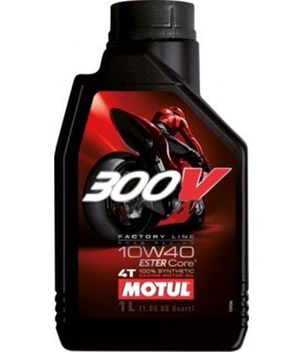 МАСЛО ДВИГАТЕЛНО MOTUL 300V FL ROAD RACING 10W40 20 Л.