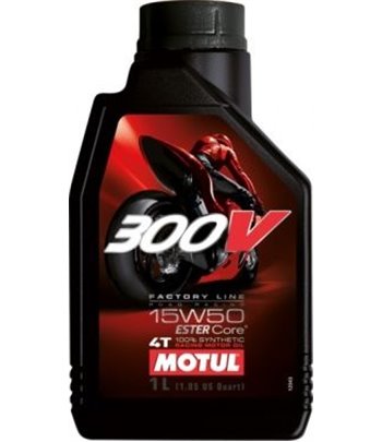 МАСЛО ДВИГАТЕЛНО MOTUL 300V FL ROAD RACING 15W50 20 Л.