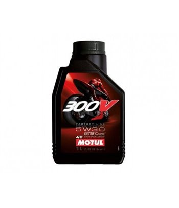 МАСЛО ДВИГАТЕЛНО MOTUL 300V FL ROAD RACING 5W30 1 Л.