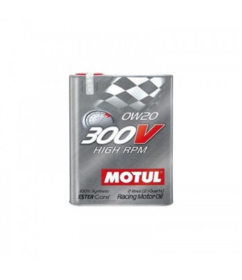 МАСЛО ДВИГАТЕЛНО MOTUL 300V HIGH RPM 0W20 2 Л.