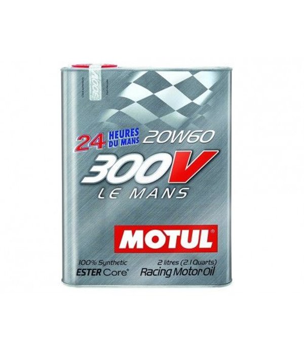 МАСЛО ДВИГАТЕЛНО MOTUL 300V LE MANS 20W60 2 Л.