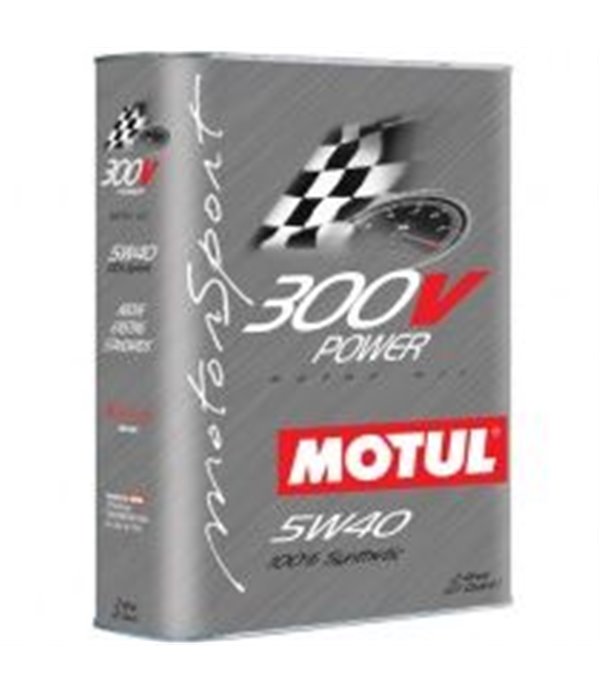 МАСЛО ДВИГАТЕЛНО MOTUL 300V POWER 5W40 60 Л.