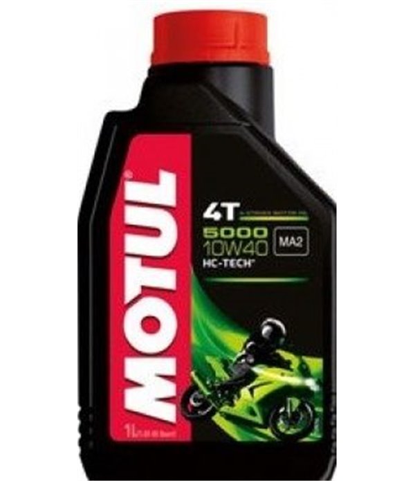 МАСЛО ДВИГАТЕЛНО MOTUL 5000 10W40 4T 208 Л.