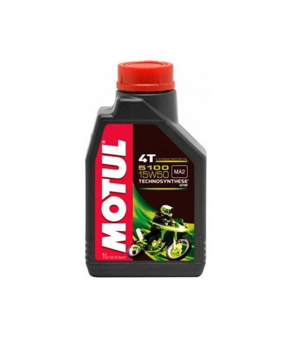 МАСЛО ДВИГАТЕЛНО MOTUL 5100 15W50 4T 1 Л.