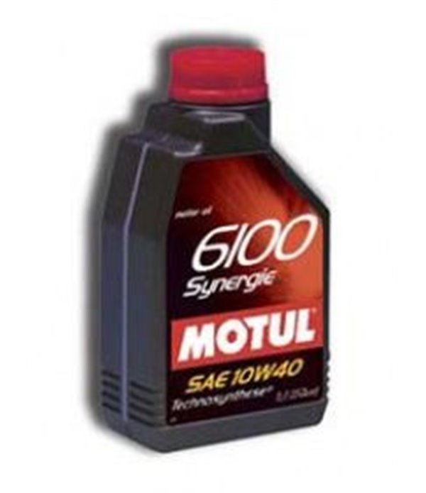 МАСЛО ДВИГАТЕЛНО MOTUL 6100 SYNERGIE+ 10W40 208 Л.