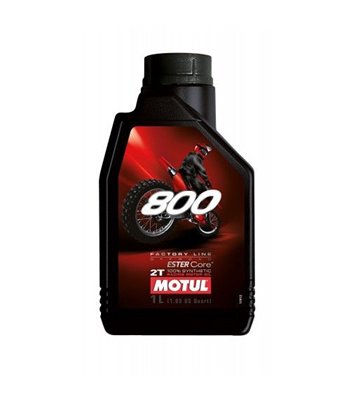 МАСЛО ДВИГАТЕЛНО MOTUL 800 2T FL OFF ROAD 1 Л.