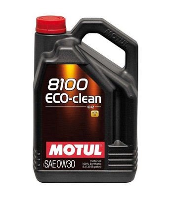 МАСЛО ДВИГАТЕЛНО MOTUL 8100 ECO-CLEAN 0W30 5 Л.