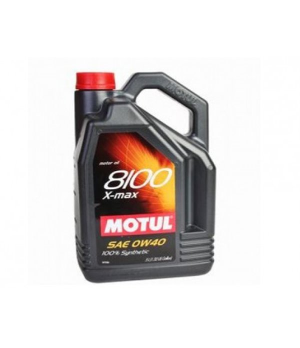 МАСЛО ДВИГАТЕЛНО MOTUL 8100 X-MAX 0W40 5 Л.