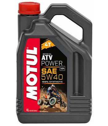 МАСЛО ДВИГАТЕЛНО MOTUL ATV POWER 4T 5W40 4 Л.