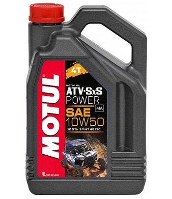 МАСЛО ДВИГАТЕЛНО MOTUL ATV-SXS POWER 4T 10W50 4 Л.