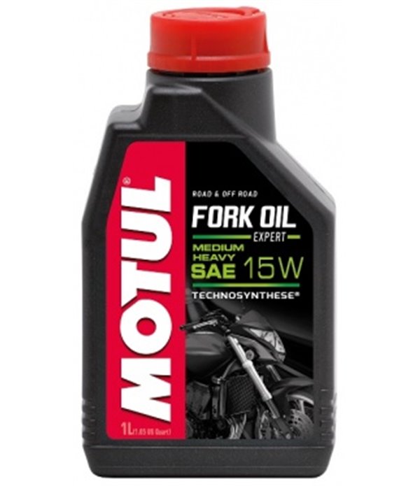 МАСЛО МОТОЦИКЛЕТНИ ВИЛКИ MOTUL FORK OIL EXP M/H 15W 1 Л.