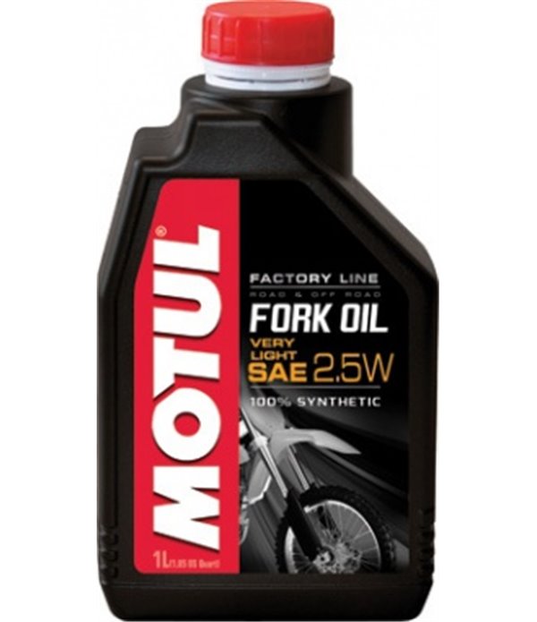 МАСЛО МОТОЦИКЛЕТНИ ВИЛКИ MOTUL FORK OIL FL V L 2.5W 20 Л.