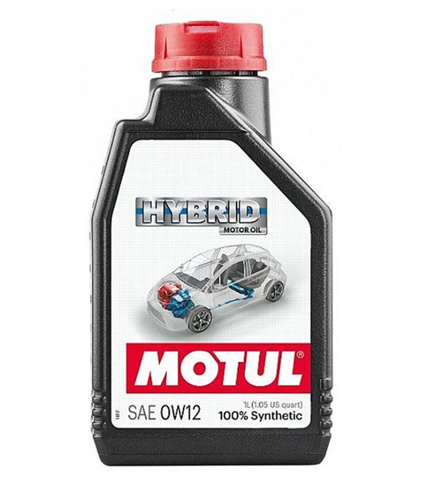 МАСЛО ДВИГАТЕЛНО MOTUL HYBRID 0W12 1 Л.