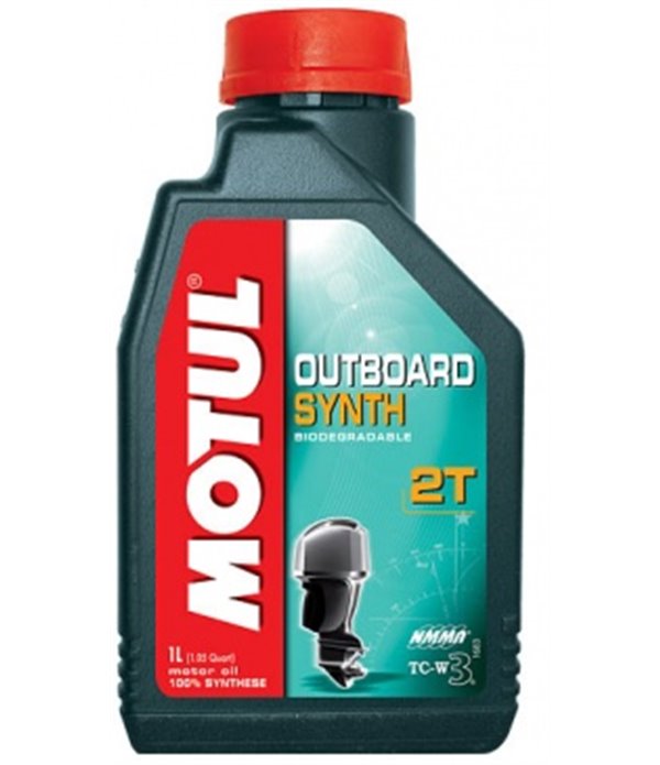 МАСЛО ДВИГАТЕЛНО MOTUL OUTBOARD SYNTH 2T 5 Л.