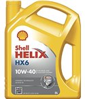 МАСЛО ДВИГАТЕЛНО SHELL HELIX HX6 10W40 5 Л.