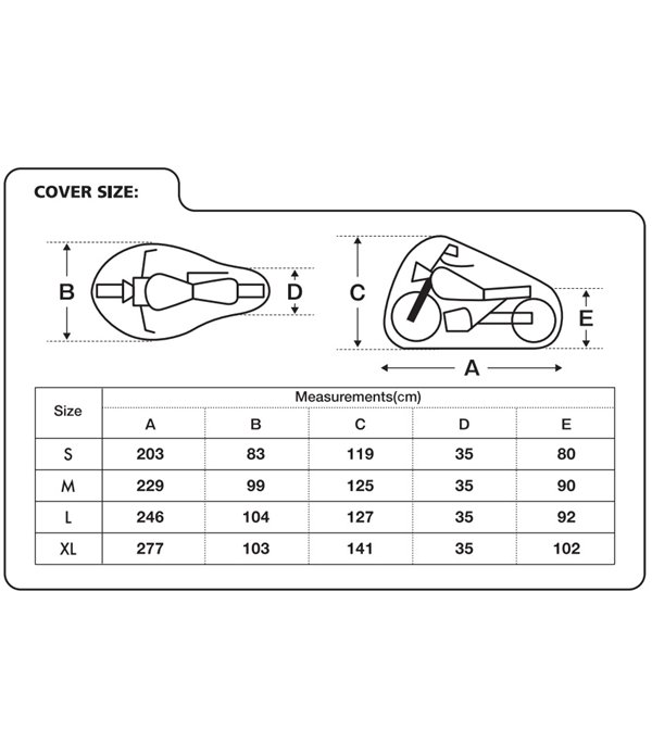 ПОКРИВАЛО МОТОР ВОДОУСТОЙЧИВО PROTEX STRETCH OUTDOOR CV1 (S) - OXFORD