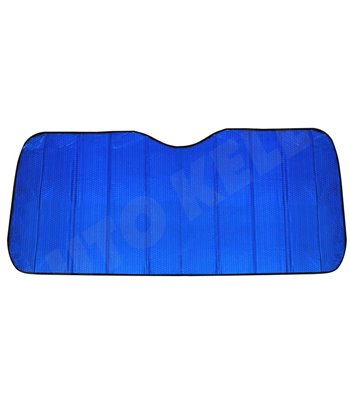 СЕННИК ПРЕДНО СТЪКЛО СИН 145Х70СМ. - CARFACE