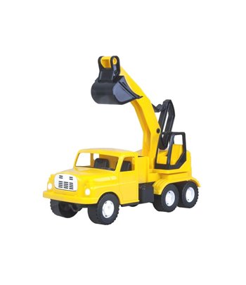 МАКЕТ НА БАГЕР ЖЪЛТО/ЧЕРЕН TATRA 148 30СМ. - MODELS