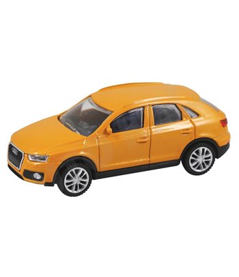 МАКЕТ НА КОЛИЧКА ОРАНЖЕВА AUDI Q3 1:43 - MODELS