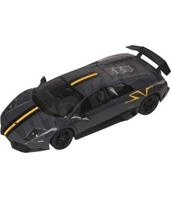 МАКЕТ НА КОЛИЧКА ТЪМНО СИВА LAMBORGHINI MURCIELAGO LP670-4 SV SUPERVELOCE 1:24 - MODELS