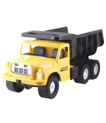 МАКЕТ НА САМОСВАЛ ЖЪЛТО/ЧЕРЕН TATRA 148 72СМ. - MODELS